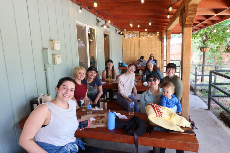 Moments from the Hikes, Hats &amp; Hops community event