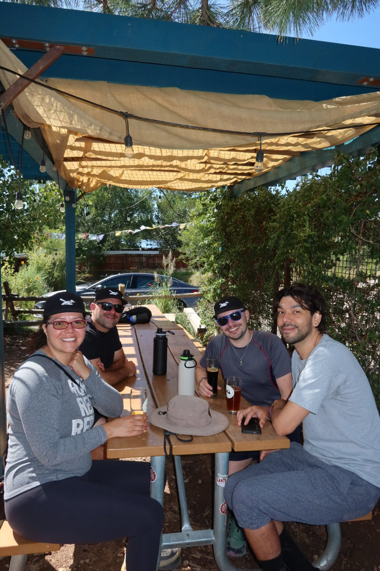 Moments from the Hikes, Hats &amp; Hops community event