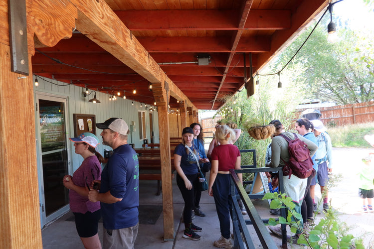 Moments from the Hikes, Hats &amp; Hops community event